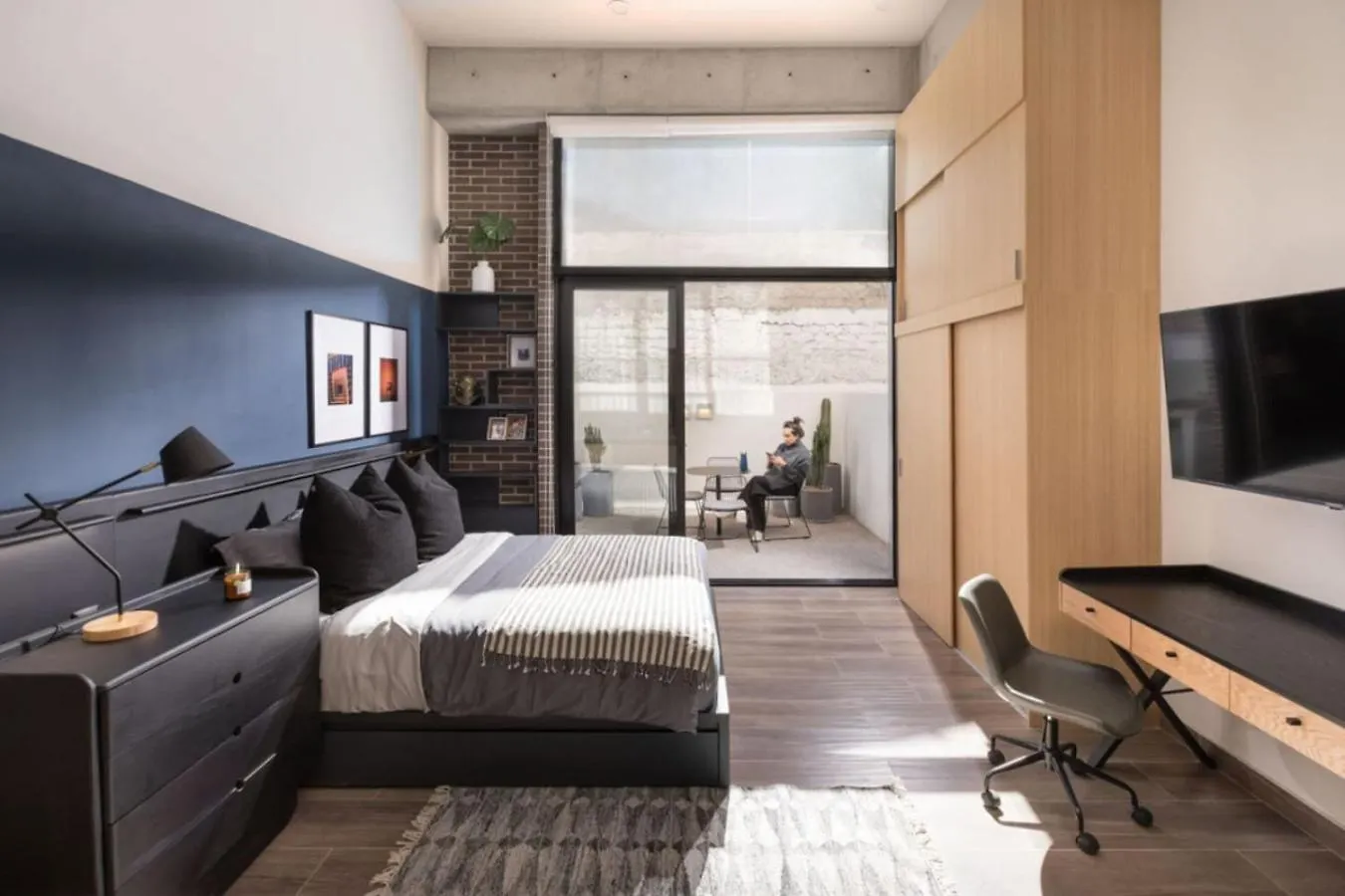 Апартаменты Loft Elegante C Patio Cowork Y Terraza 1 Bd P Panamericano By Tribu Гвадалахара